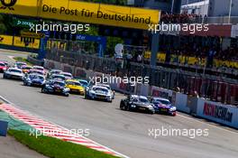 DTM start of the race 23.07.2017, DTM Round 5, Moscow, Russia, Sunday.