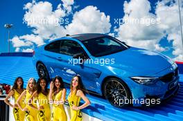 DTM grid girls BMW 23.07.2017, DTM Round 5, Moscow, Russia, Sunday.