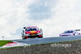 Augusto Farfus (BRA) BMW Team RMG, BMW M4 DTM Lucas Auer (AUT) Mercedes-AMG Team HWA, Mercedes-AMG C63 DTM 23.07.2017, DTM Round 5, Moscow, Russia, Sunday.