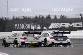 Gary Paffett (GBR) - Mercedes-AMG C63 DTM Mercedes-AMG Motorsport Mercedes me Maxime Martin (BEL) - BMW M4 DTM BMW Team RBM 09.09.2017, DTM Round 7, Nürburgring, Germany, Saturday.