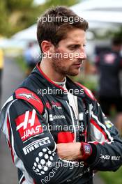 Romain Grosjean (FRA) Haas F1 Team. 24.03.2017. Formula 1 World Championship, Rd 1, Australian Grand Prix, Albert Park, Melbourne, Australia, Practice Day.