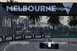 Lance Stroll (CDN) Williams FW40. 24.03.2017. Formula 1 World Championship, Rd 1, Australian Grand Prix, Albert Park, Melbourne, Australia, Practice Day.