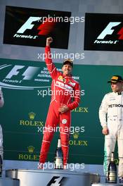 2nd place Lewis Hamilton (GBR) Mercedes AMG F1. 26.03.2017. Formula 1 World Championship, Rd 1, Australian Grand Prix, Albert Park, Melbourne, Australia, Race Day.