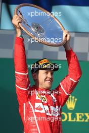 Sebastian Vettel (GER) Scuderia Ferrari  26.03.2017. Formula 1 World Championship, Rd 1, Australian Grand Prix, Albert Park, Melbourne, Australia, Race Day.