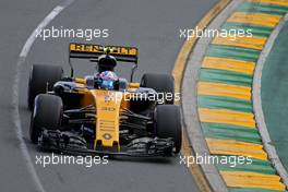 Jolyon Palmer (GBR) Renault Sport F1 Team   25.03.2017. Formula 1 World Championship, Rd 1, Australian Grand Prix, Albert Park, Melbourne, Australia, Qualifying Day.