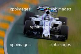 Lance Stroll (CDN) Williams F1 Team  25.03.2017. Formula 1 World Championship, Rd 1, Australian Grand Prix, Albert Park, Melbourne, Australia, Qualifying Day.