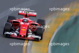 Kimi Raikkonen (FIN) Scuderia Ferrari  25.03.2017. Formula 1 World Championship, Rd 1, Australian Grand Prix, Albert Park, Melbourne, Australia, Qualifying Day.
