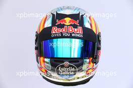 The helmet of Carlos Sainz Jr (ESP) Scuderia Toro Rosso. 23.03.2017. Formula 1 World Championship, Rd 1, Australian Grand Prix, Albert Park, Melbourne, Australia, Preparation Day.