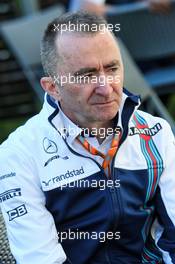 Paddy Lowe (GBR) Williams Chief Technical Officer. 23.03.2017. Formula 1 World Championship, Rd 1, Australian Grand Prix, Albert Park, Melbourne, Australia, Preparation Day.