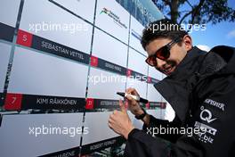 Esteban Ocon (FRA) Force India F1  23.03.2017. Formula 1 World Championship, Rd 1, Australian Grand Prix, Albert Park, Melbourne, Australia, Preparation Day.