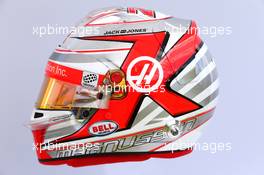 The helmet of Kevin Magnussen (DEN) Haas F1 Team. 23.03.2017. Formula 1 World Championship, Rd 1, Australian Grand Prix, Albert Park, Melbourne, Australia, Preparation Day.