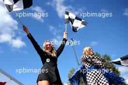 Girls 23.03.2017. Formula 1 World Championship, Rd 1, Australian Grand Prix, Albert Park, Melbourne, Australia, Preparation Day.