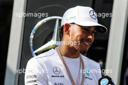 Lewis Hamilton (GBR) Mercedes AMG F1. 23.03.2017. Formula 1 World Championship, Rd 1, Australian Grand Prix, Albert Park, Melbourne, Australia, Preparation Day.