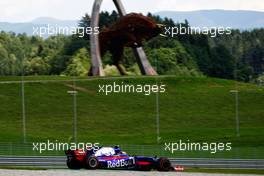 Carlos Sainz Jr (ESP) Scuderia Toro Rosso STR12. 07.07.2017. Formula 1 World Championship, Rd 9, Austrian Grand Prix, Spielberg, Austria, Practice Day.