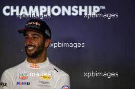 Daniel Ricciardo (AUS) Red Bull Racing in the FIA Press Conference. 09.07.2017. Formula 1 World Championship, Rd 9, Austrian Grand Prix, Spielberg, Austria, Race Day.