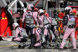 Force India F1  09.07.2017. Formula 1 World Championship, Rd 9, Austrian Grand Prix, Spielberg, Austria, Race Day.