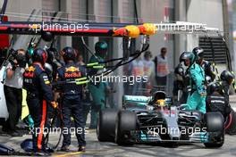 Lewis Hamilton (GBR) Mercedes AMG F1   09.07.2017. Formula 1 World Championship, Rd 9, Austrian Grand Prix, Spielberg, Austria, Race Day.