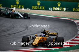 Jolyon Palmer (GBR) Renault Sport F1 Team RS17. 09.07.2017. Formula 1 World Championship, Rd 9, Austrian Grand Prix, Spielberg, Austria, Race Day.