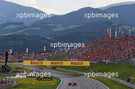Sebastian Vettel (GER) Ferrari SF70H. 08.07.2017. Formula 1 World Championship, Rd 9, Austrian Grand Prix, Spielberg, Austria, Qualifying Day.
