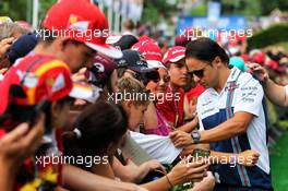 Felipe Massa (BRA) Williams signs autographs for the fans. 08.07.2017. Formula 1 World Championship, Rd 9, Austrian Grand Prix, Spielberg, Austria, Qualifying Day.