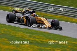 Nico Hulkenberg (GER) Renault Sport F1 Team  08.07.2017. Formula 1 World Championship, Rd 9, Austrian Grand Prix, Spielberg, Austria, Qualifying Day.
