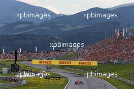 Kimi Raikkonen (FIN) Ferrari SF70H. 08.07.2017. Formula 1 World Championship, Rd 9, Austrian Grand Prix, Spielberg, Austria, Qualifying Day.