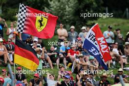 Fans and flags. 08.07.2017. Formula 1 World Championship, Rd 9, Austrian Grand Prix, Spielberg, Austria, Qualifying Day.