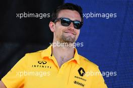 Jolyon Palmer (GBR) Renault Sport F1 Team. 06.07.2017. Formula 1 World Championship, Rd 9, Austrian Grand Prix, Spielberg, Austria, Preparation Day.