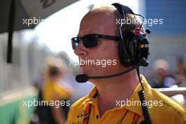 Mark Slade (BR), Renault F1 Team   25.06.2017. Formula 1 World Championship, Rd 8, Azerbaijan Grand Prix, Baku Street Circuit, Azerbaijan, Race Day.