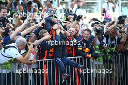 Daniel Ricciardo (AUS) Red Bull Racing RB13. 25.06.2017. Formula 1 World Championship, Rd 8, Azerbaijan Grand Prix, Baku Street Circuit, Azerbaijan, Race Day.
