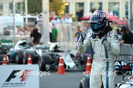 Lance Stroll (CDN) Williams F1 Team  25.06.2017. Formula 1 World Championship, Rd 8, Azerbaijan Grand Prix, Baku Street Circuit, Azerbaijan, Race Day.