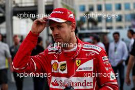 Sebastian Vettel (GER) Ferrari. 25.06.2017. Formula 1 World Championship, Rd 8, Azerbaijan Grand Prix, Baku Street Circuit, Azerbaijan, Race Day.