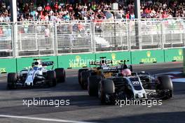 Kevin Magnussen (DEN) Haas VF-17. 25.06.2017. Formula 1 World Championship, Rd 8, Azerbaijan Grand Prix, Baku Street Circuit, Azerbaijan, Race Day.