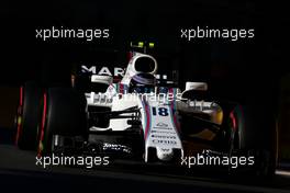 Lance Stroll (CDN) Williams F1 Team  24.06.2017. Formula 1 World Championship, Rd 8, Azerbaijan Grand Prix, Baku Street Circuit, Azerbaijan, Qualifying Day.