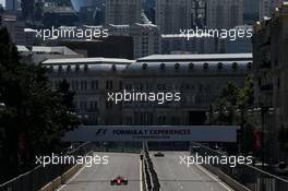 Kimi Raikkonen (FIN) Ferrari SF70H. 24.06.2017. Formula 1 World Championship, Rd 8, Azerbaijan Grand Prix, Baku Street Circuit, Azerbaijan, Qualifying Day.