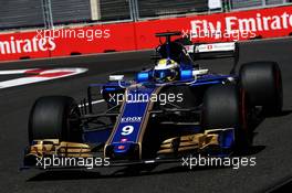 Marcus Ericsson (SWE) Sauber C36. 24.06.2017. Formula 1 World Championship, Rd 8, Azerbaijan Grand Prix, Baku Street Circuit, Azerbaijan, Qualifying Day.