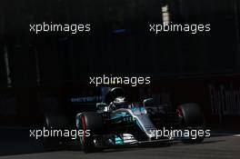 Valtteri Bottas (FIN) Mercedes AMG F1 W08. 24.06.2017. Formula 1 World Championship, Rd 8, Azerbaijan Grand Prix, Baku Street Circuit, Azerbaijan, Qualifying Day.