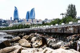 Scenic Baku. 22.06.2017. Formula 1 World Championship, Rd 8, Azerbaijan Grand Prix, Baku Street Circuit, Azerbaijan, Preparation Day.
