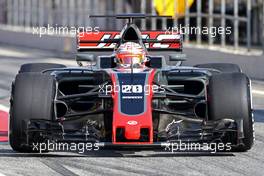 Kevin Magnussen (DEN) Haas F1 Team  27.02.2017. Formula One Testing, Day One, Barcelona, Spain. Monday.