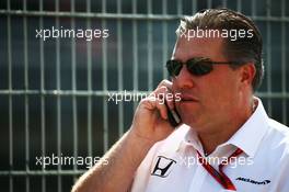 Zak Brown (USA) McLaren Executive Director. 27.02.2017. Formula One Testing, Day One, Barcelona, Spain. Monday.