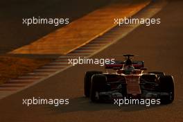 Sebastian Vettel (GER) Scuderia Ferrari  27.02.2017. Formula One Testing, Day One, Barcelona, Spain. Monday.
