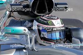 Valtteri Bottas (FIN) Mercedes AMG F1  27.02.2017. Formula One Testing, Day One, Barcelona, Spain. Monday.