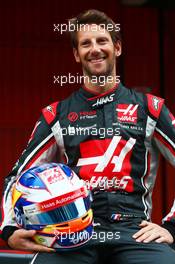 Romain Grosjean (FRA) Haas F1 Team. 27.02.2017. Formula One Testing, Day One, Barcelona, Spain. Monday.