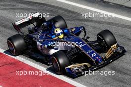 Marcus Ericsson (SWE) Sauber C36. 27.02.2017. Formula One Testing, Day One, Barcelona, Spain. Monday.