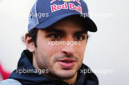 Carlos Sainz Jr (ESP) Scuderia Toro Rosso. 27.02.2017. Formula One Testing, Day One, Barcelona, Spain. Monday.