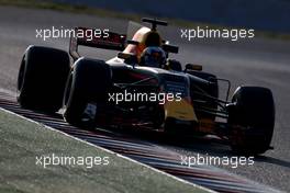 Daniel Ricciardo (AUS) Red Bull Racing  27.02.2017. Formula One Testing, Day One, Barcelona, Spain. Monday.