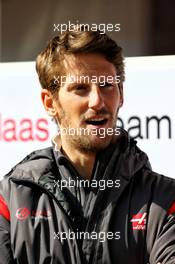 Romain Grosjean (FRA) Haas F1 Team. 27.02.2017. Formula One Testing, Day One, Barcelona, Spain. Monday.