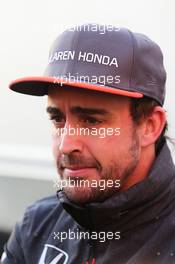 Fernando Alonso (ESP) McLaren. 27.02.2017. Formula One Testing, Day One, Barcelona, Spain. Monday.