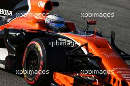 Fernando Alonso (ESP) McLaren MCL32. 27.02.2017. Formula One Testing, Day One, Barcelona, Spain. Monday.