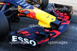Red Bull Racing RB13 front wing and nosecone detail. 27.02.2017. Formula One Testing, Day One, Barcelona, Spain. Monday.